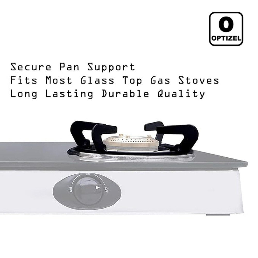 OPTIZEL XENO Pan Support for Gas Stove | Wrought Iron | Powder Coated | Strong & Stable Build | Free Delivery OPTIZEL XENO Pan Support for Gas Stove | Wrought Iron | Powder Coated | Strong & Stable Build | Free Delivery