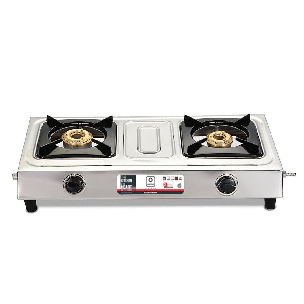 OPTIZEL KONYA 2 Burner LPG Gas Stove | Stainless Steel Body | Heavy & Strong Build | Compact Design | 2 Year Warranty | Free Delivery OPTIZEL KONYA 2 Burner LPG Gas Stove | Stainless Steel Body | Heavy & Strong Build | Compact Design | 2 Year Warranty | Free Delivery