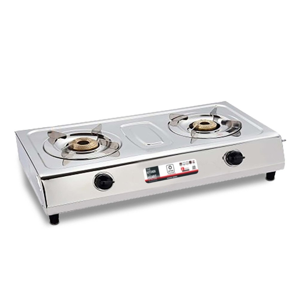 OPTIZEL ADRIA 2 Burner Gas Stove I Stainless Steel Body & PAN Support I Heavy Build I 2 Years Warranty I Free Delivery OPTIZEL ADRIA 2 Burner Gas Stove I Stainless Steel Body & PAN Support I Heavy Build I 2 Years Warranty I Free Delivery